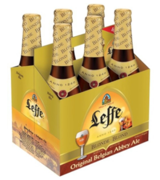 Leffe – Blonde-Blond Abbey Ale 6pk bottle