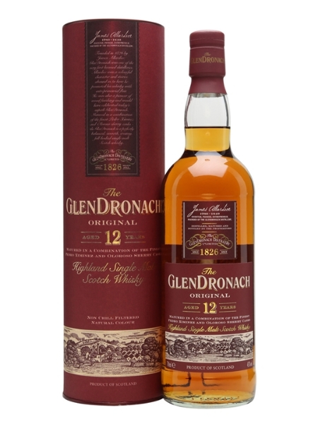 Glendronach 12 yr Single Malt Whiskey 750ml