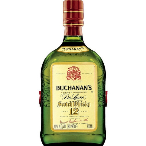 Buchanan’s 12yr Deluxe Blended Whiskey 750ml