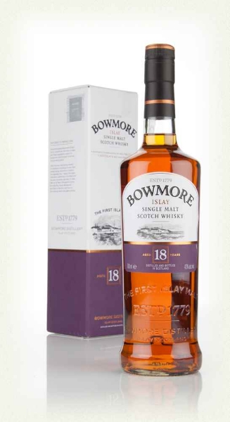 Bowmore 18 yr Single Malt Whiskey 750ml