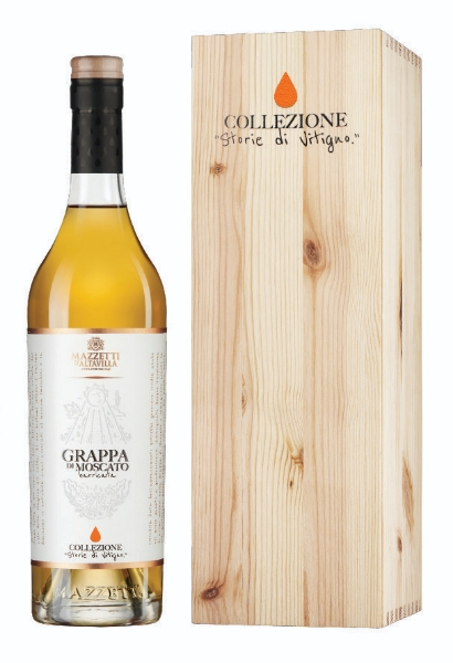 Mazzetti Grappa di Moscato Aged (Barricata) Grappa 700ml