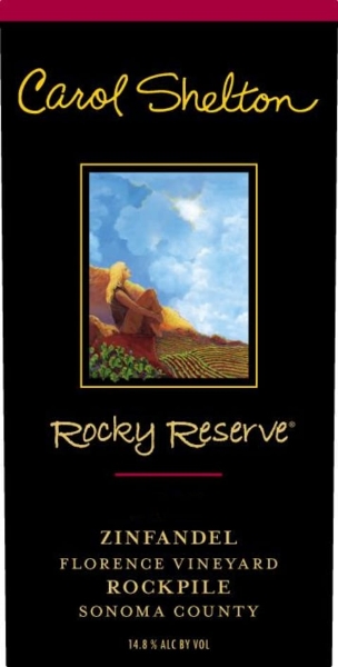 2018 Carol Shelton – Zinfandel Sonoma County Rocky Reserve