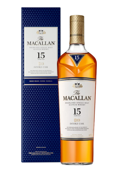 Macallan 15 yr Double Cask Single Malt Whiskey 750ml