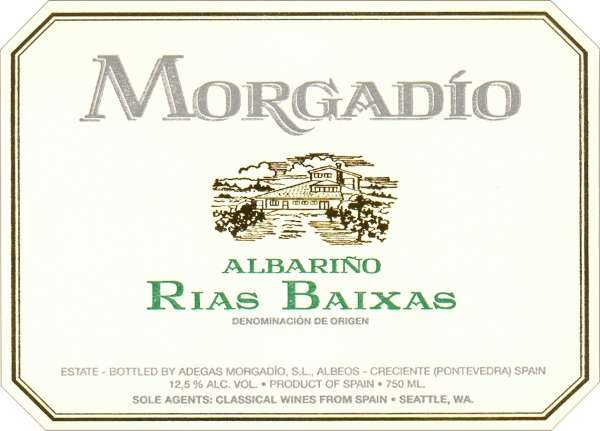 2021 Morgadio – Albarino Rias Baixas