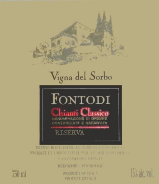 2019 Fontodi – Chianti Classico Riserva Vigna del Sorbo