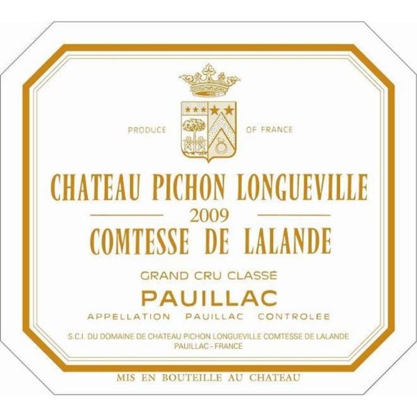 2009 Chateau Pichon Lalande – Pauillac