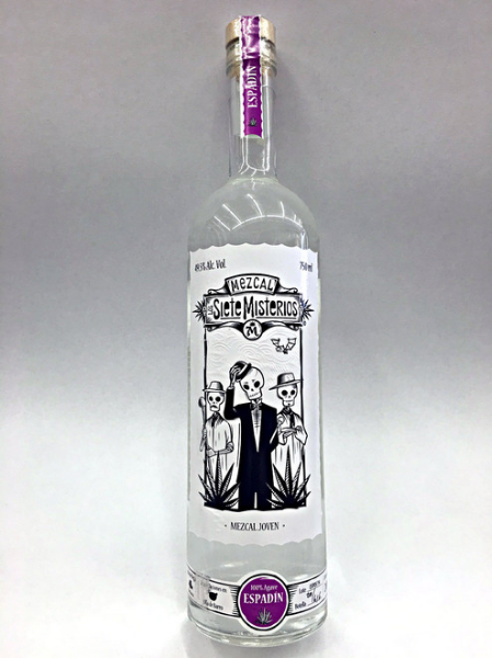 Los Siete Misterios (Dest. en Olla de Barro) ESPADIN Mezcal 750ml