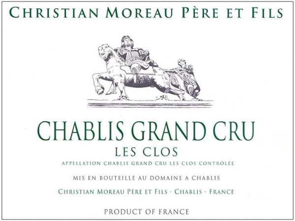 2022 Christian Moreau – Chablis Clos 750ml