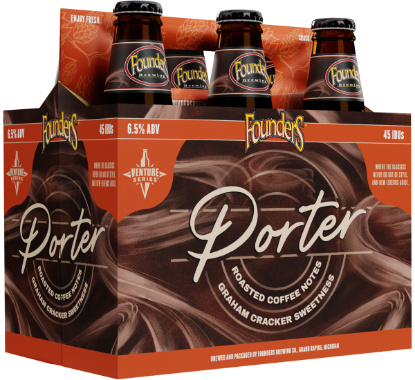 Founders Porter 6pk bottle