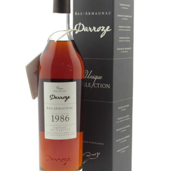 Francis Darroze 1986 Chateau de Lahitte 37 yr Bas – Armagnac 750ml