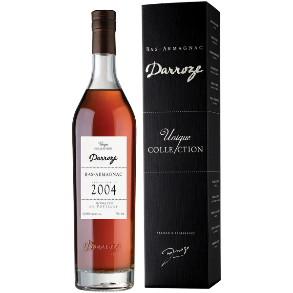 Francis Darroze 2004 Domaine de Pouillas 15 yr Bas – Armagnac 750ml