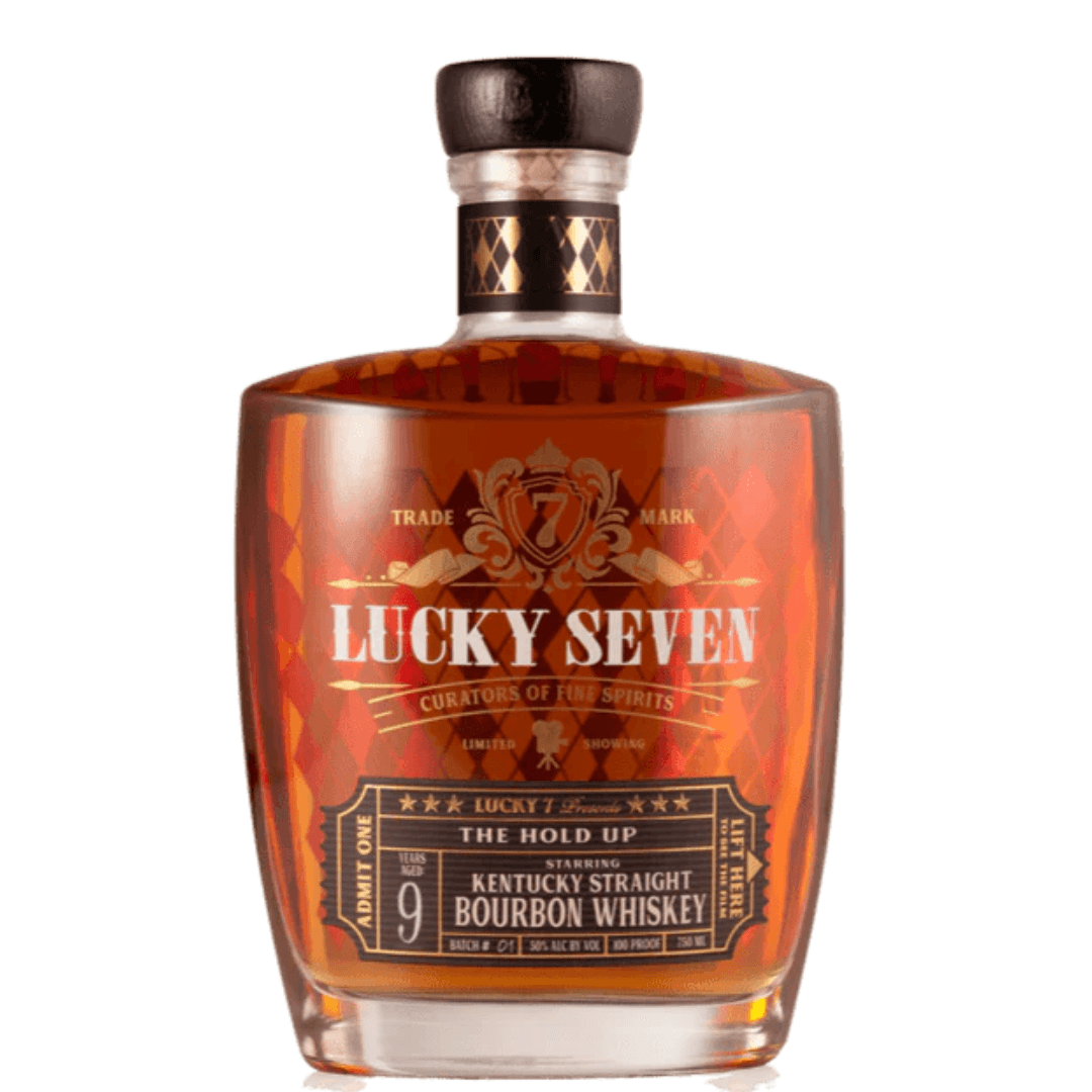 Lucky Seven Spirits The Hold Up 9-Year Straight Bourbon Whiskey 750ml