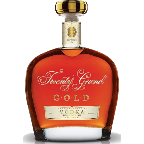 Twenty Grand Gold Vodka Cognac – 750ML