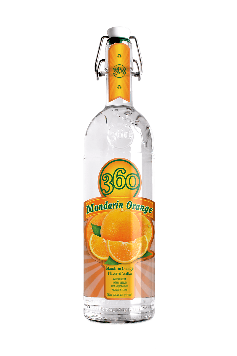 360 Mandarin Orange Flavored Vodka 1.75 L