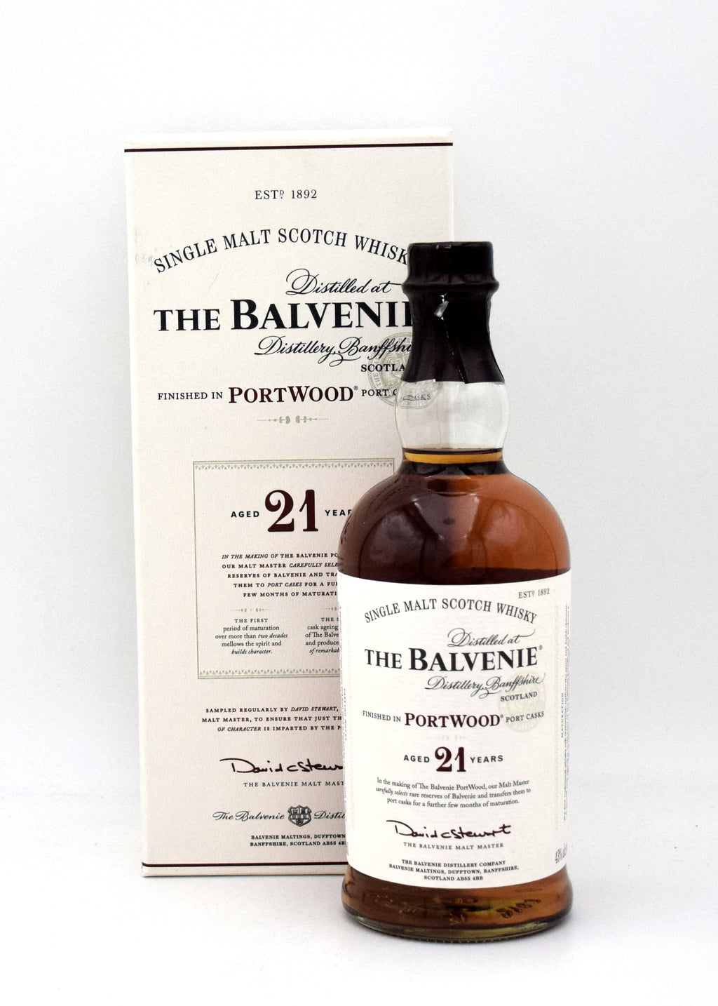 Balvenie 21 Year Portwood Cask Scotch Whisky