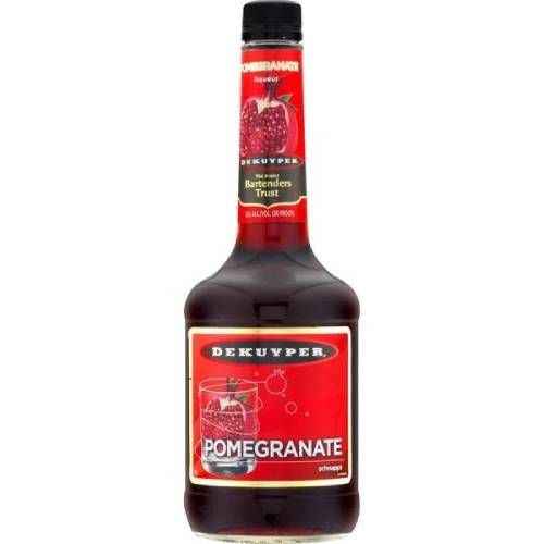 Dekuyper Schnapps Pomegranate 30 Proof – 750ML