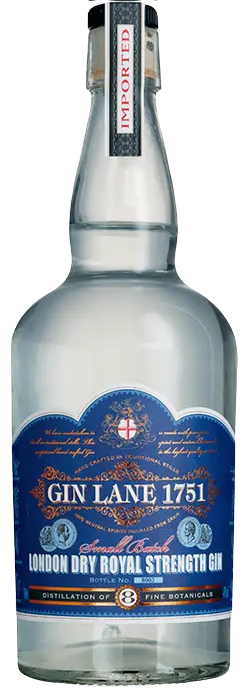 Gin Lane 1751 Small Batch Royal Strength London Dry Gin 750 ML