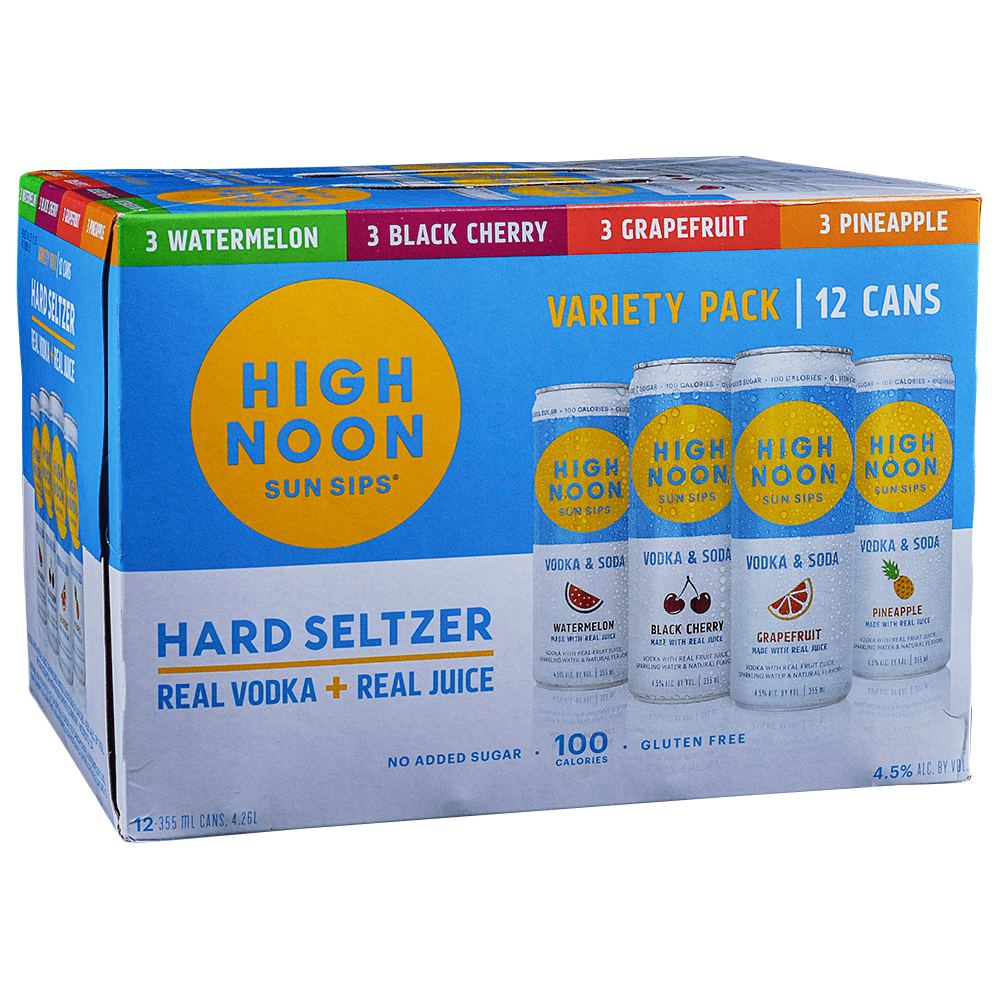 High Noon Variety Pack 12Cans Combo 375ml