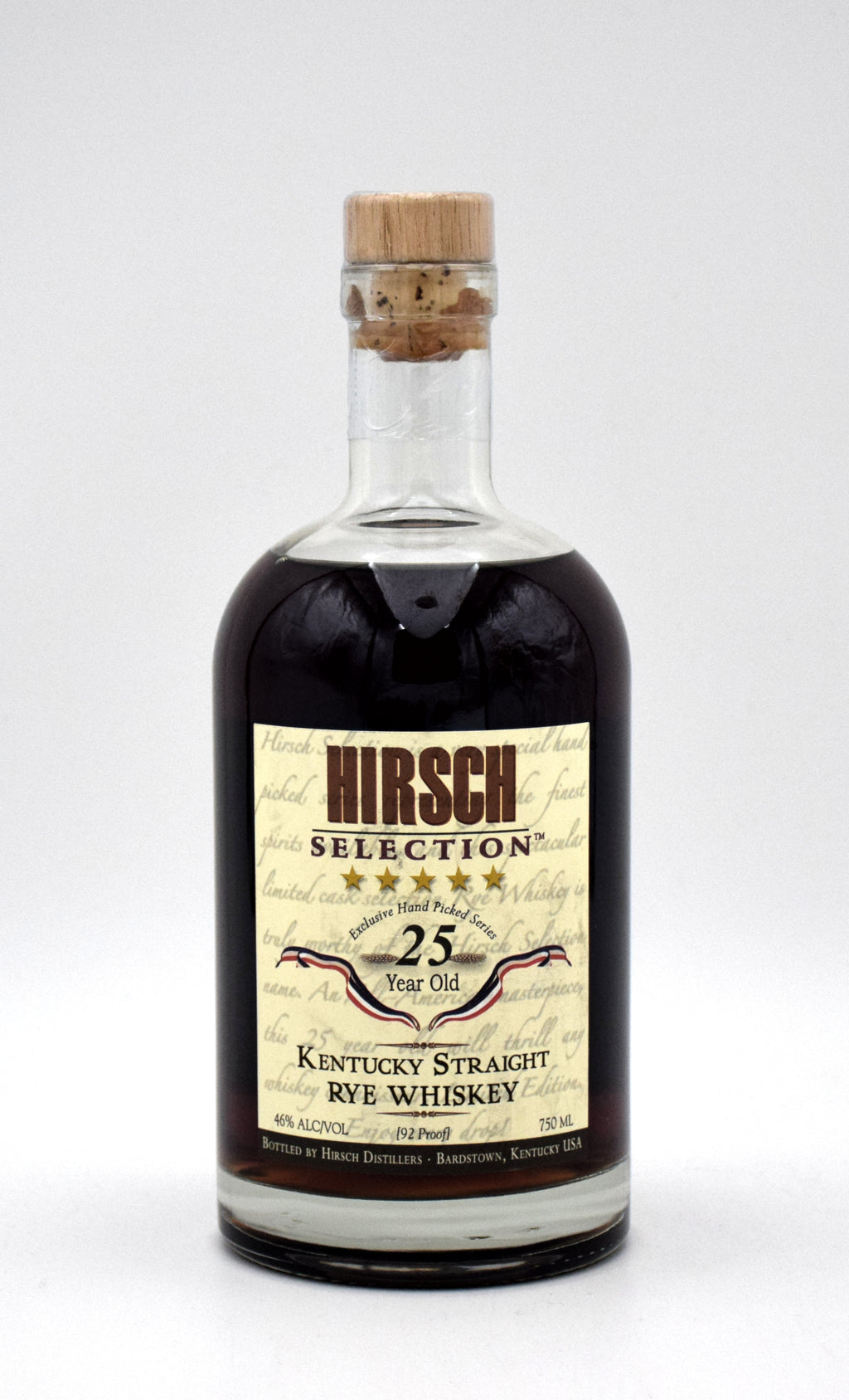 Hirsch Selection 25 Year ‘Small Batch Reserve’ Kentucky Straight Bourbon