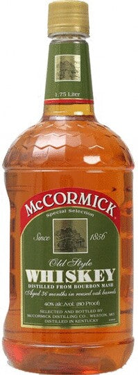 Mccormick Co Special Selection Old Style Bourbon Whiskey 1 L