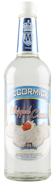 Mccormick Co Whipped Cream Vodka 60 1 L