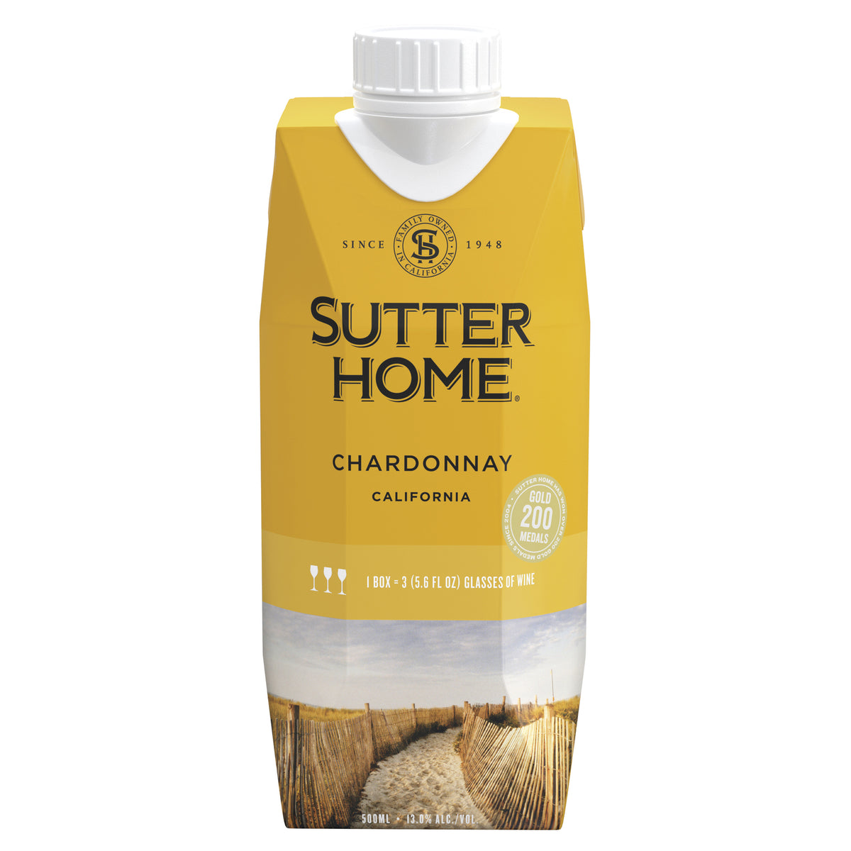 Sutter Home Chardonnay California 500 ML