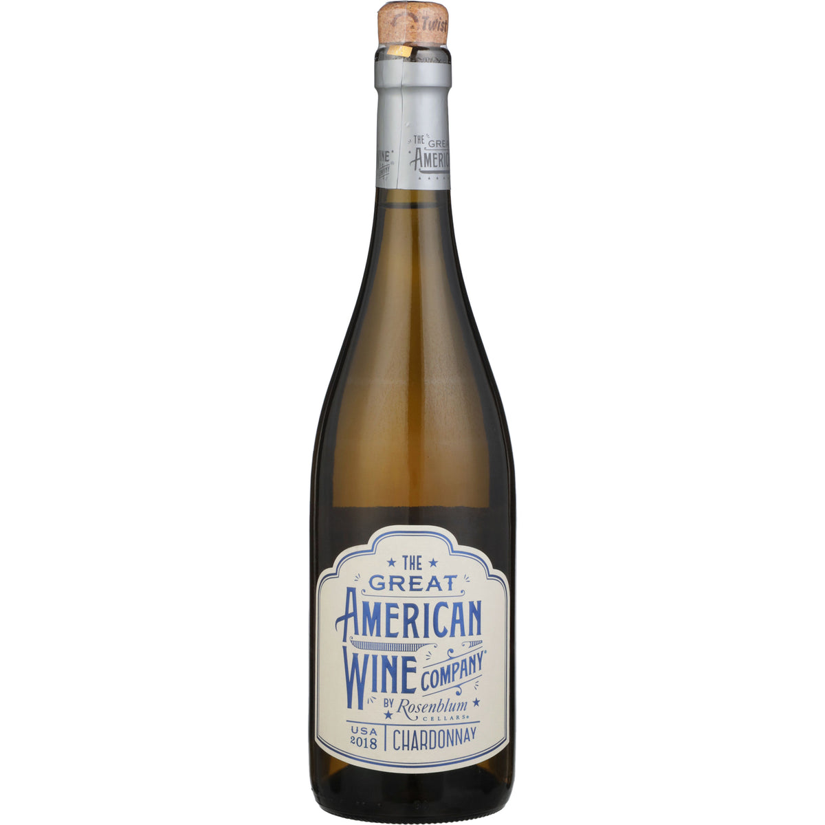 The Great American Wine Co Chardonnay American 750 ML