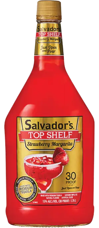 Salvadors Top Shelf Strawberry Margarita 1.75 L