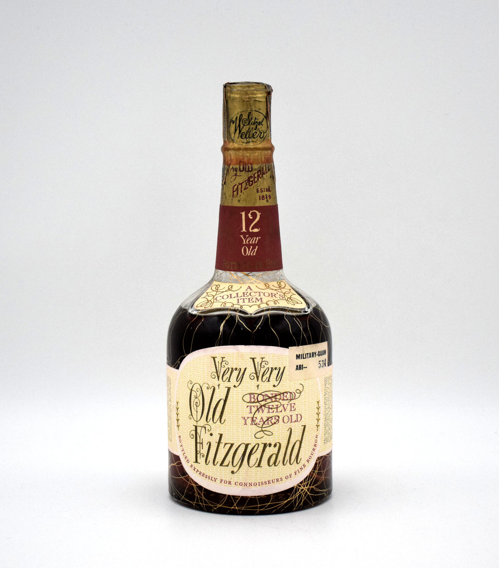 Very Very Old Fitzgerald Bonded 12 Year Bourbon (1952 Military Guam Import, 90 Proof)