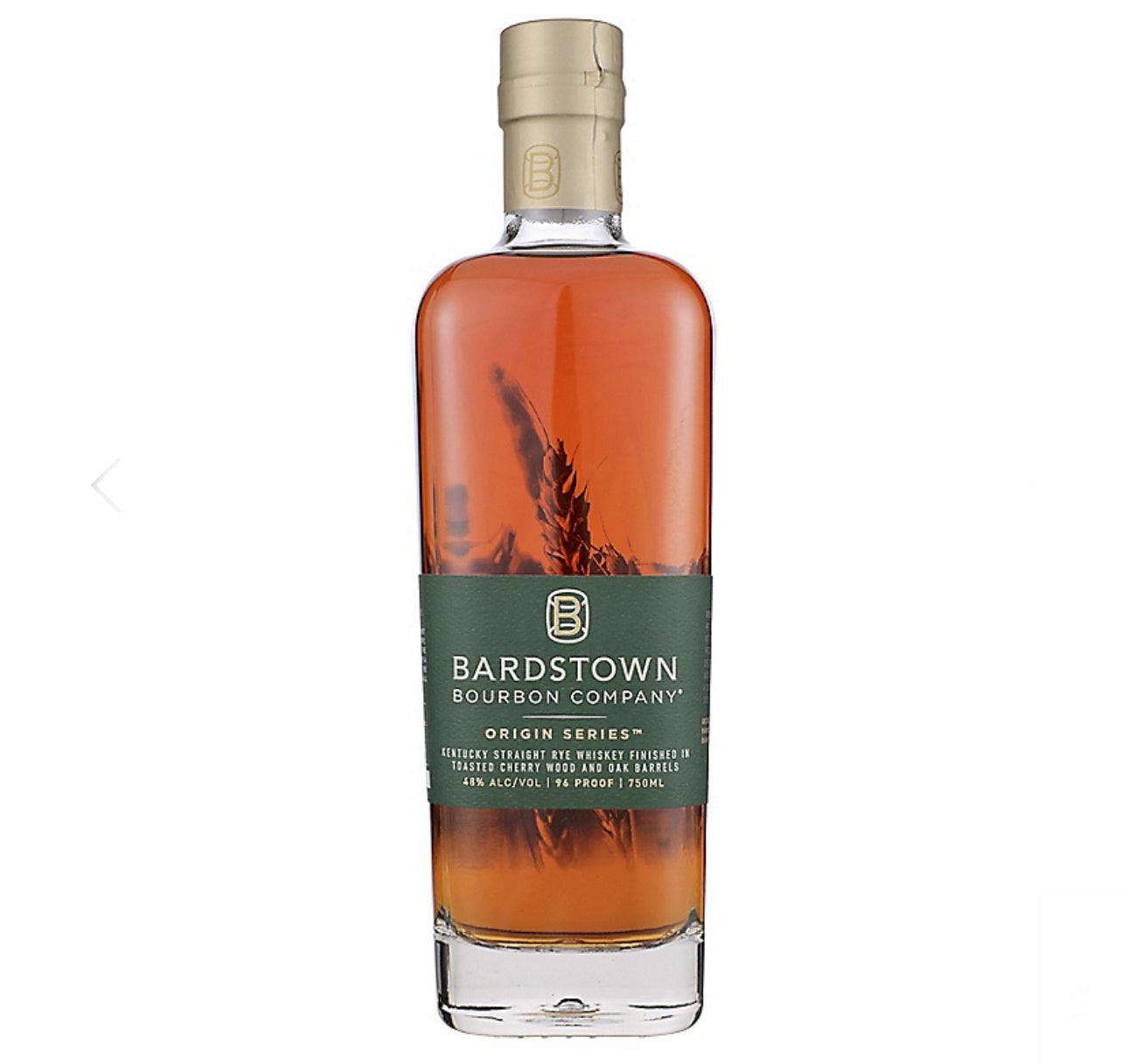 Bardstown Bourbon Company Straight Rye Whiskey Origin Series Finished In Toasted Cherry Wood