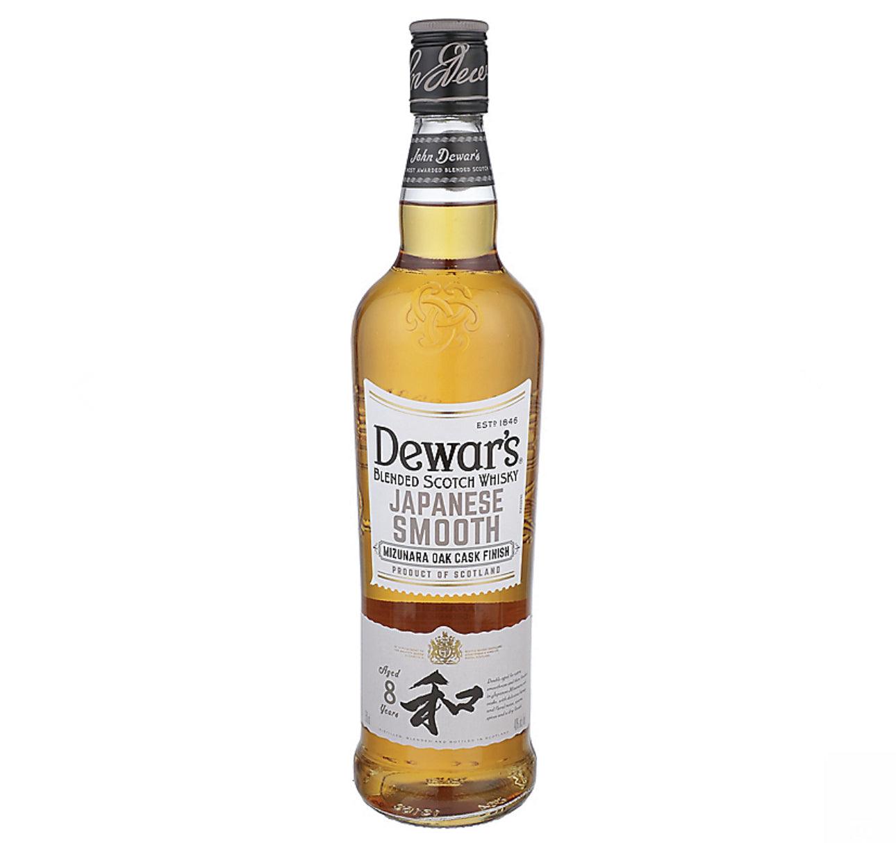 Dewar’s Blended Scotch Japanese Smooth Mizunara Oak Cask Finish 8 Year