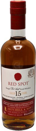 Red Spot 15YR Single Pot Still Irish Whiskey