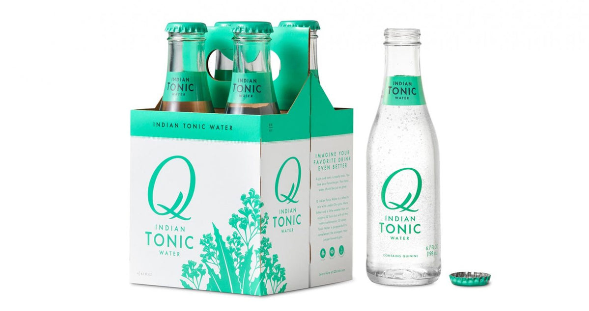 Q Classic Tonic Water 4Pack Bottles 6.7oz