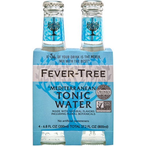 Fever-Tree Mediterranean Tonic Water 4 x 200ml