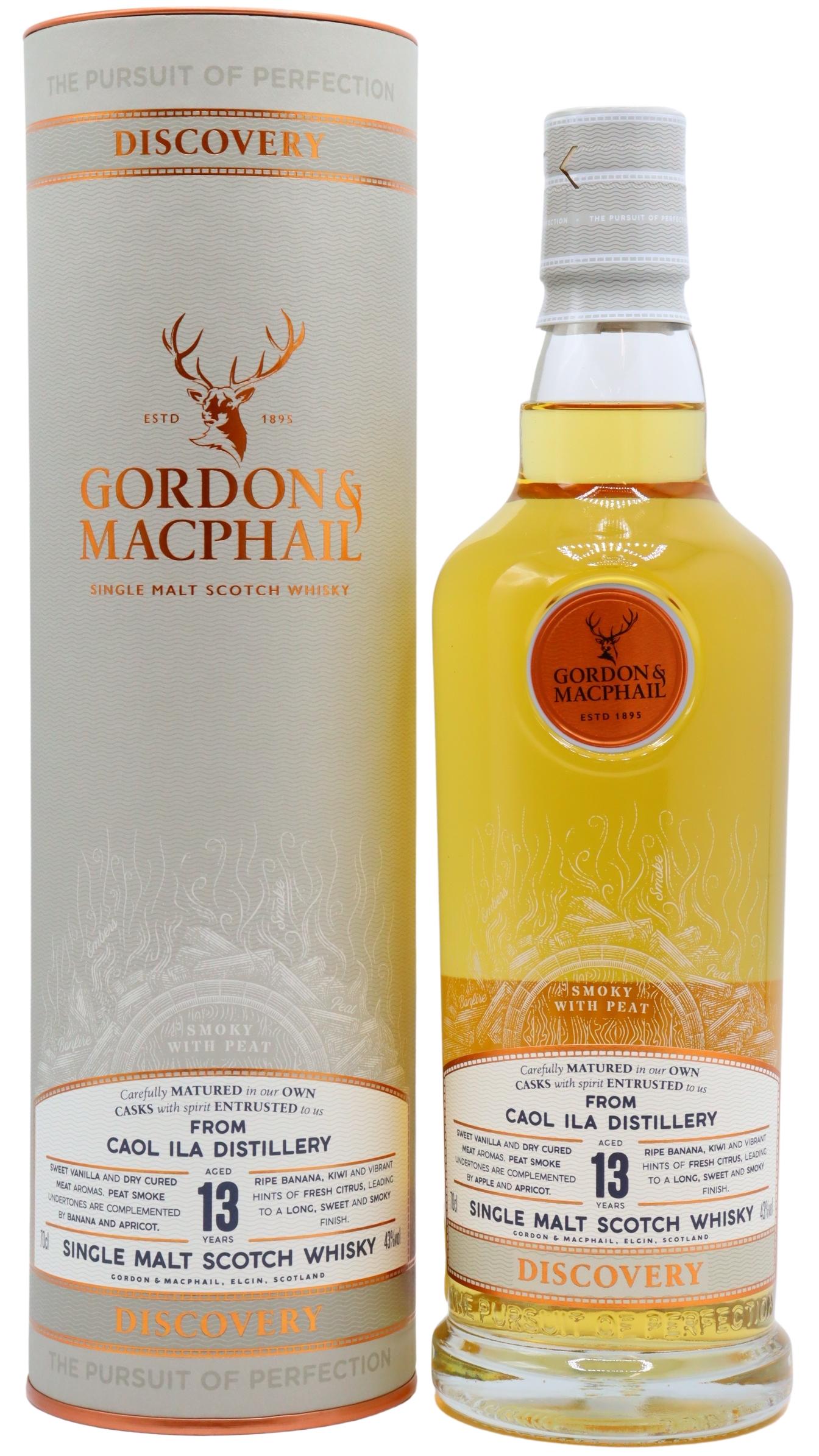 Caol Ila – Gordon & MacPhail Discovery Single Malt 13 year old Whisky 70CL