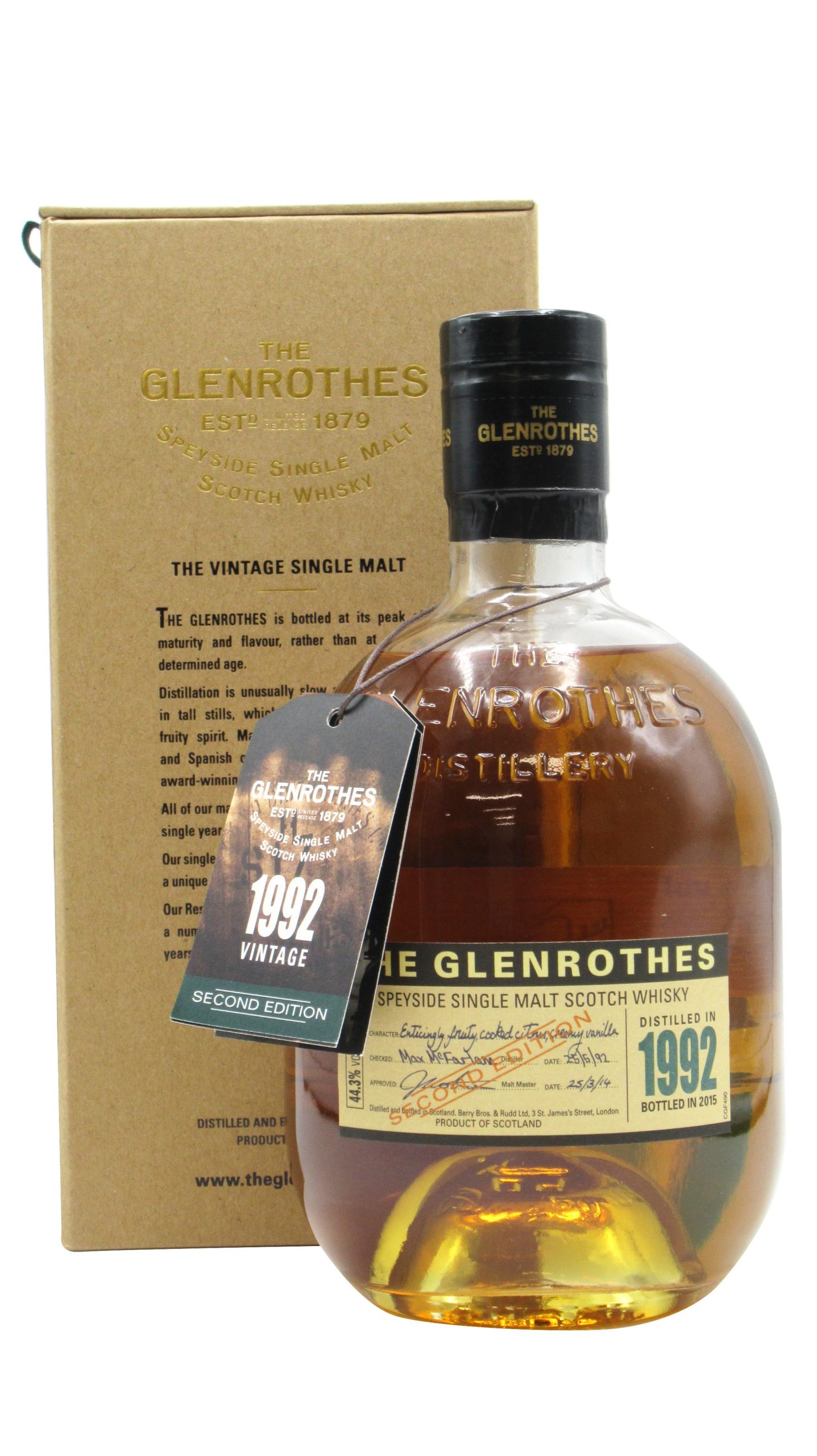 Glenrothes – Vintage Release 2nd Edition 1992 23 year old Whisky 70CL