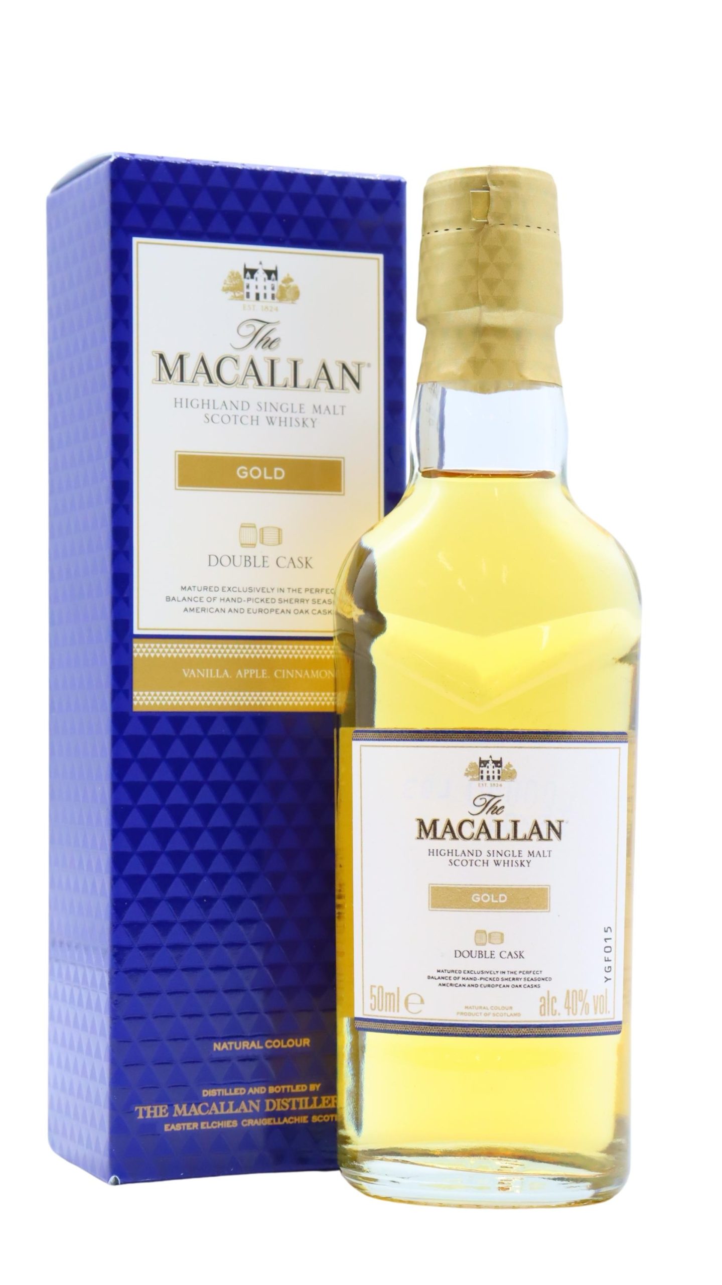 Macallan – Double Cask Gold Miniature Whisky 5CL