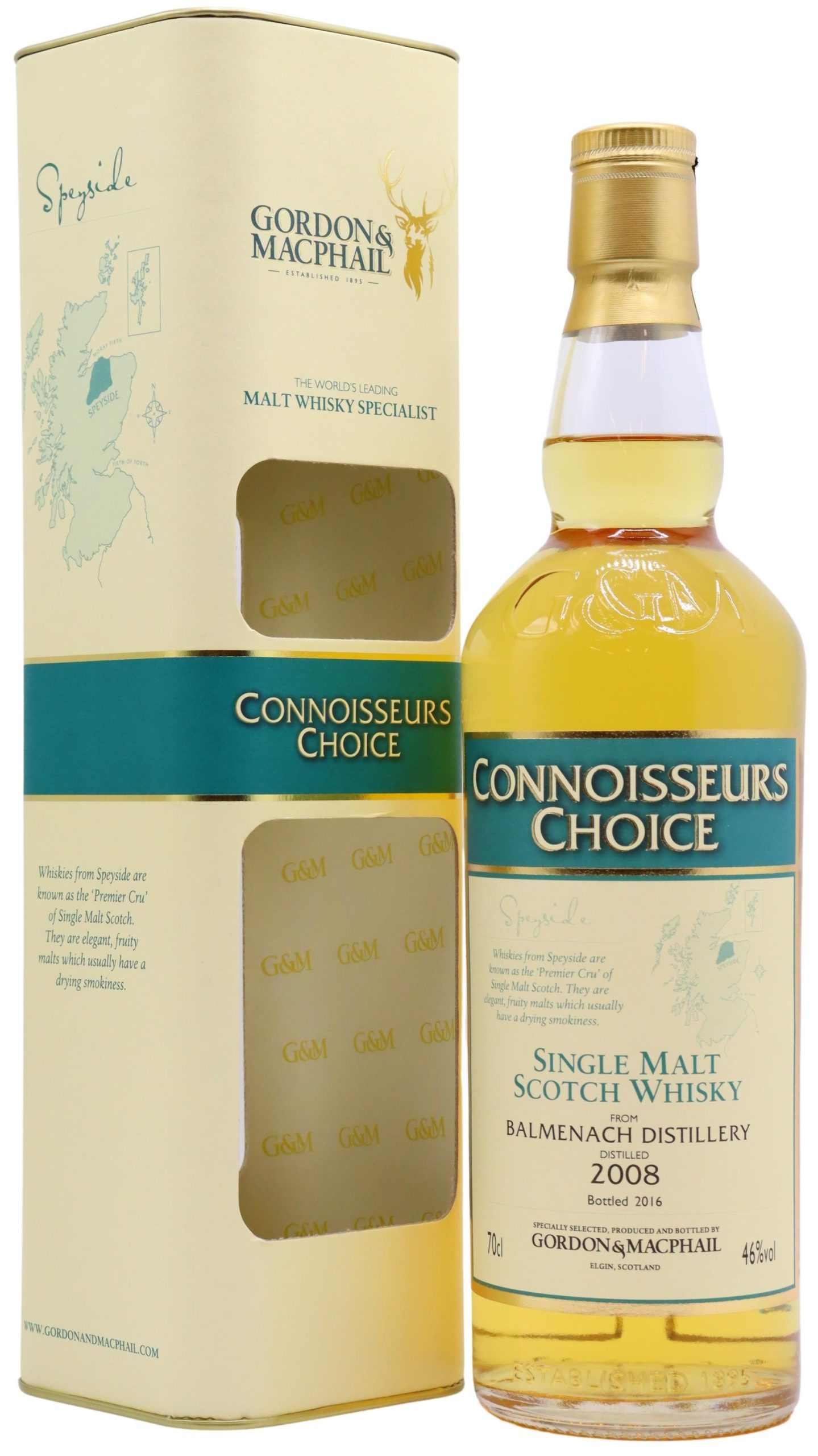 Balmenach – Connoisseurs Choice 2008 8 year old Whisky 70CL