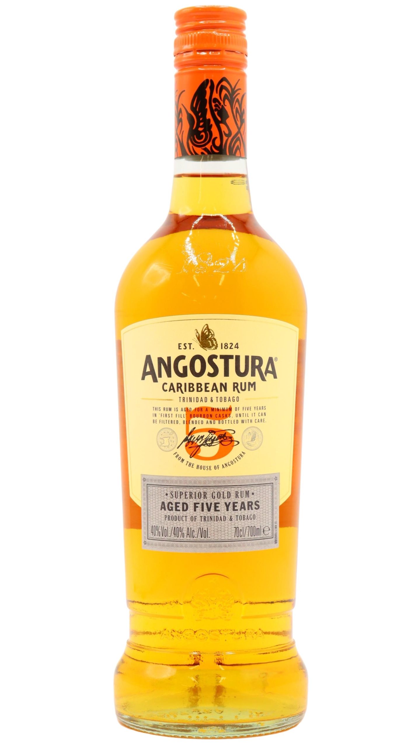 Angostura – Superior Gold 5 year old Rum 70CL