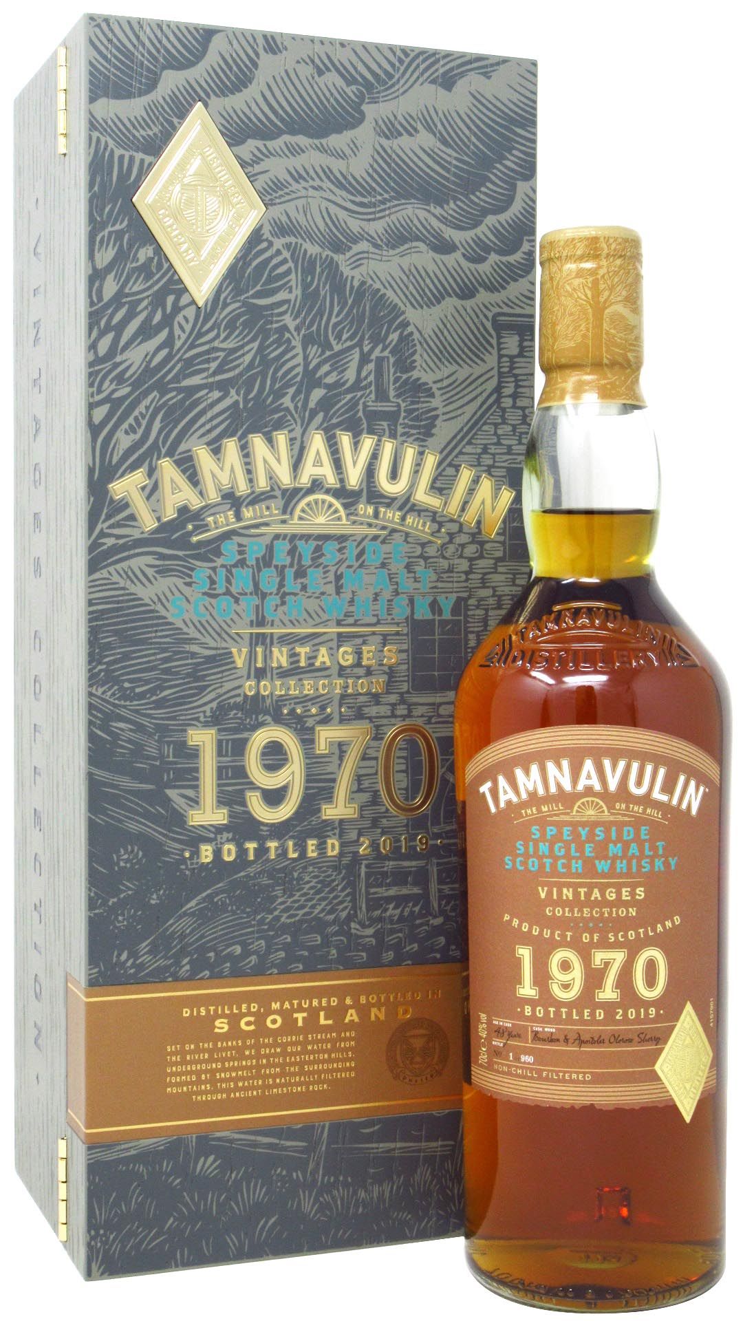 Tamnavulin – Vintages Collection  1970 48 year old Whisky 70CL