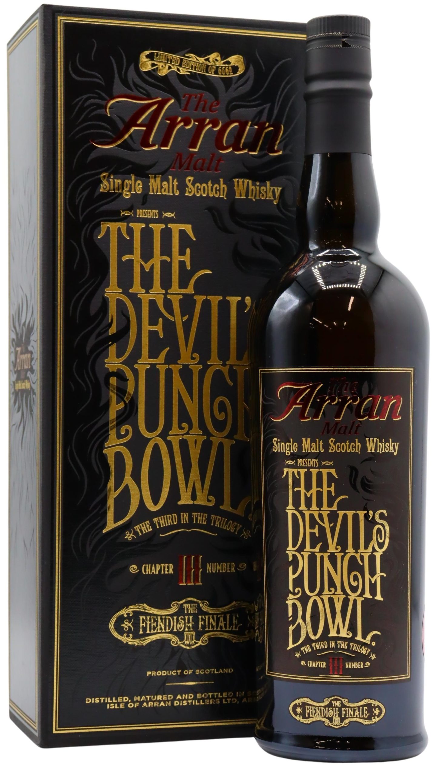 Arran – The Devils Punch Bowl Chapter 3 (Fiendish Finale) Whisky 70CL