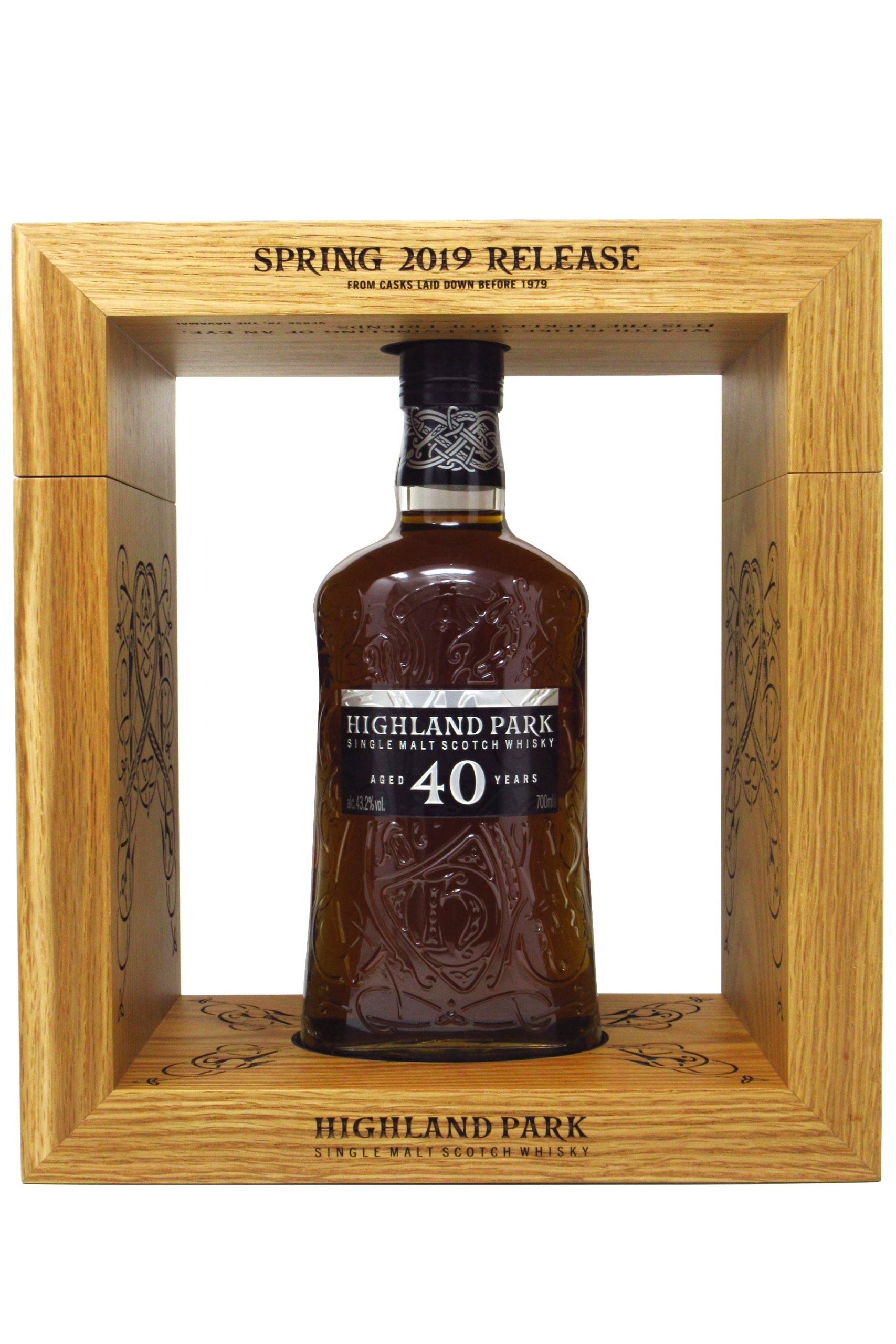 Highland Park – Single Malt Scotch – Spring 2019 40 year old Whisky 70CL