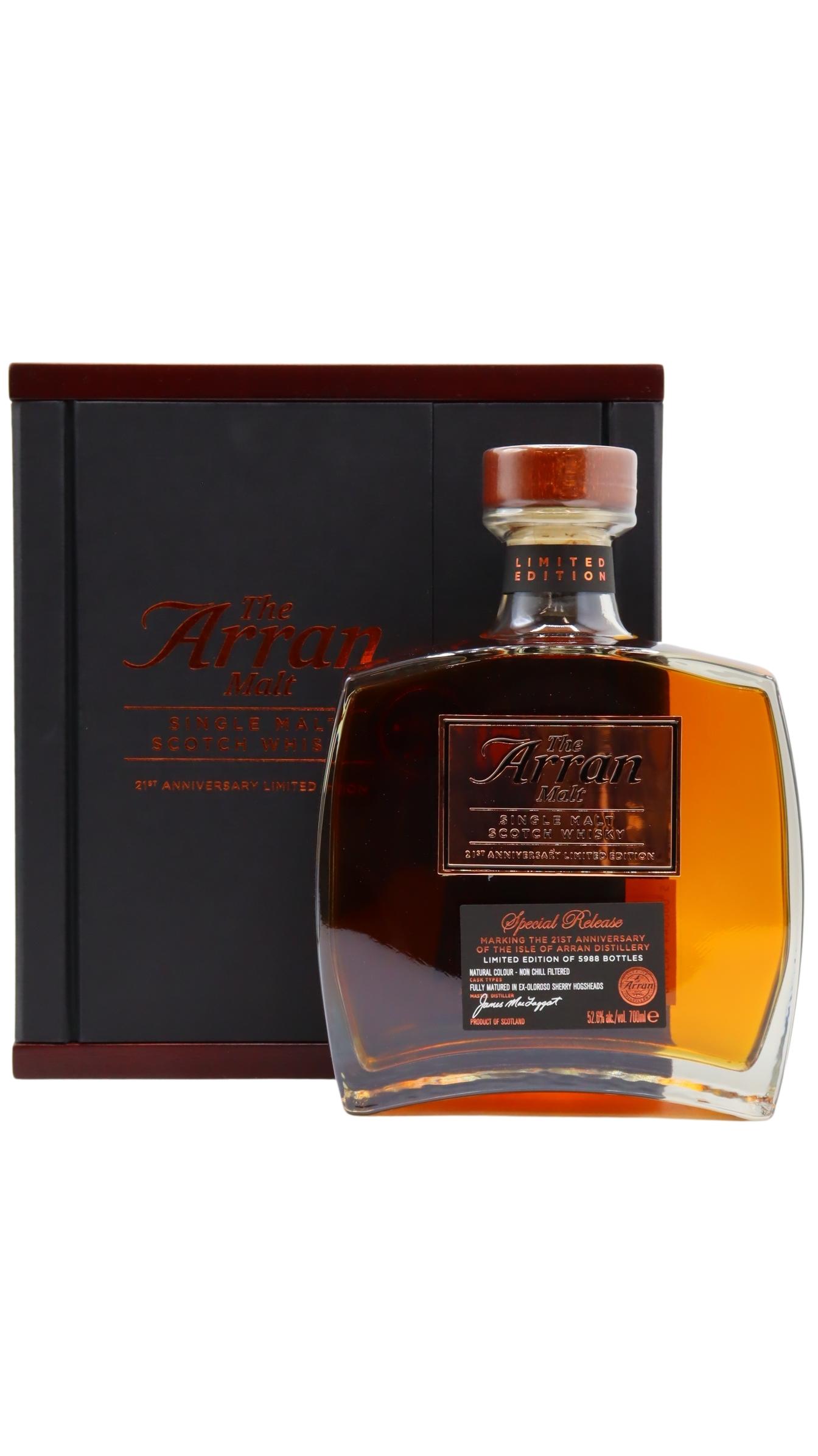 Arran – 21st Anniversary Limited Edition Whisky 70CL