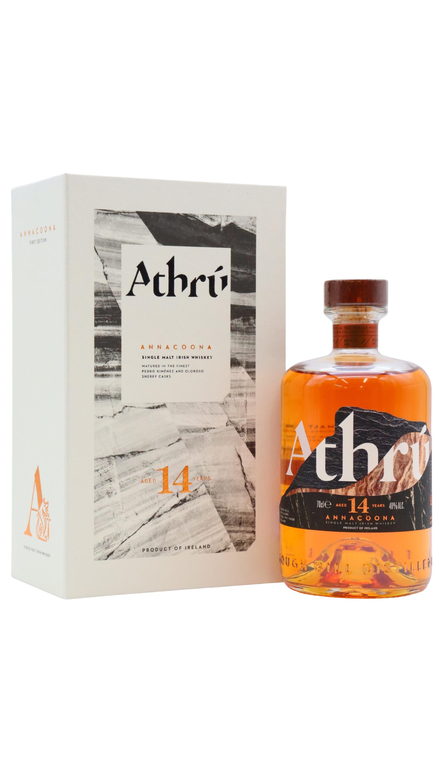 Athru – Annacoona Irish Single Malt Batch #1 14 year old Whiskey 70CL