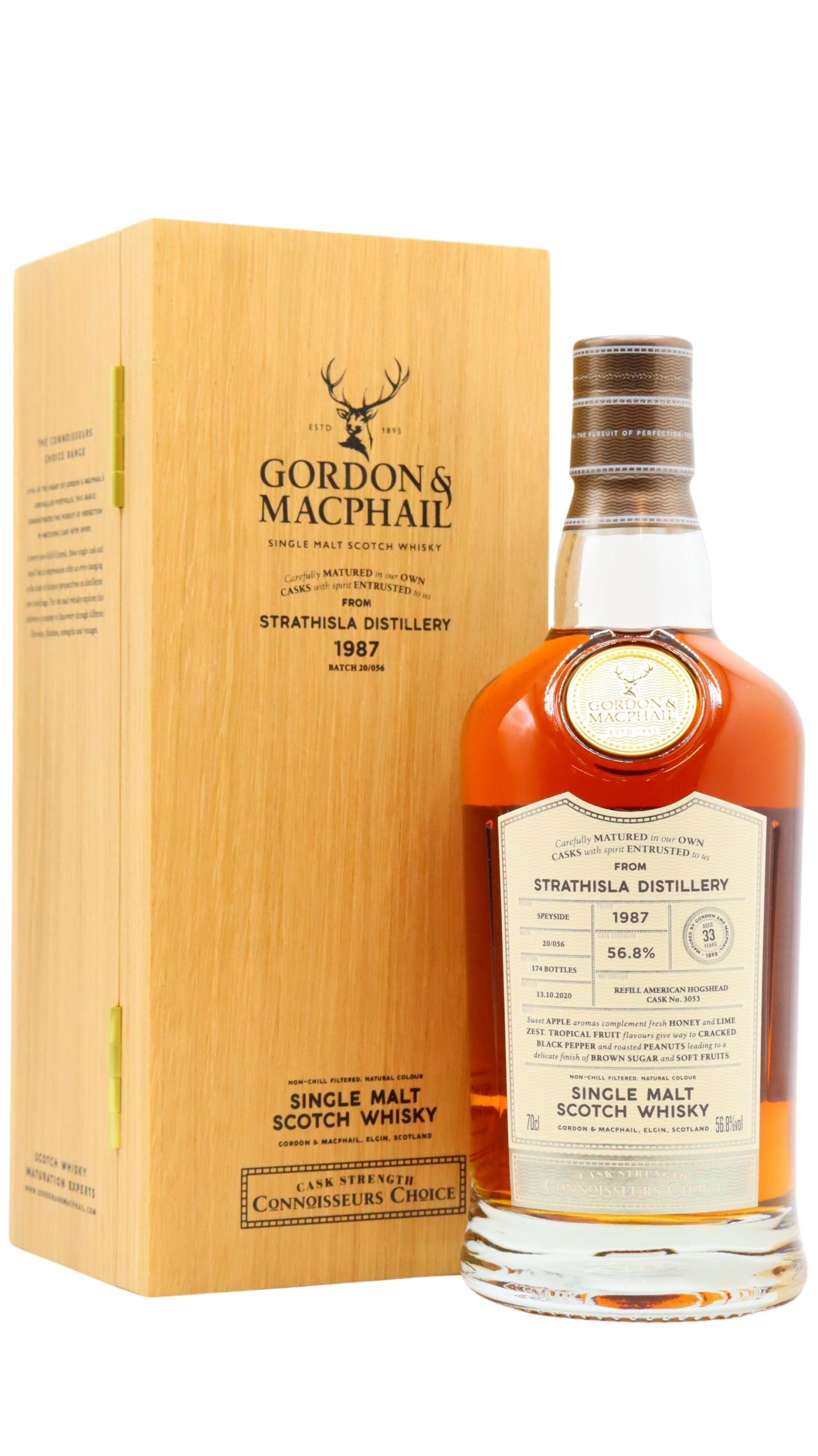 Strathisla – Connoisseurs Choice Single Cask #3053 1987 33 year old Whisky 70CL