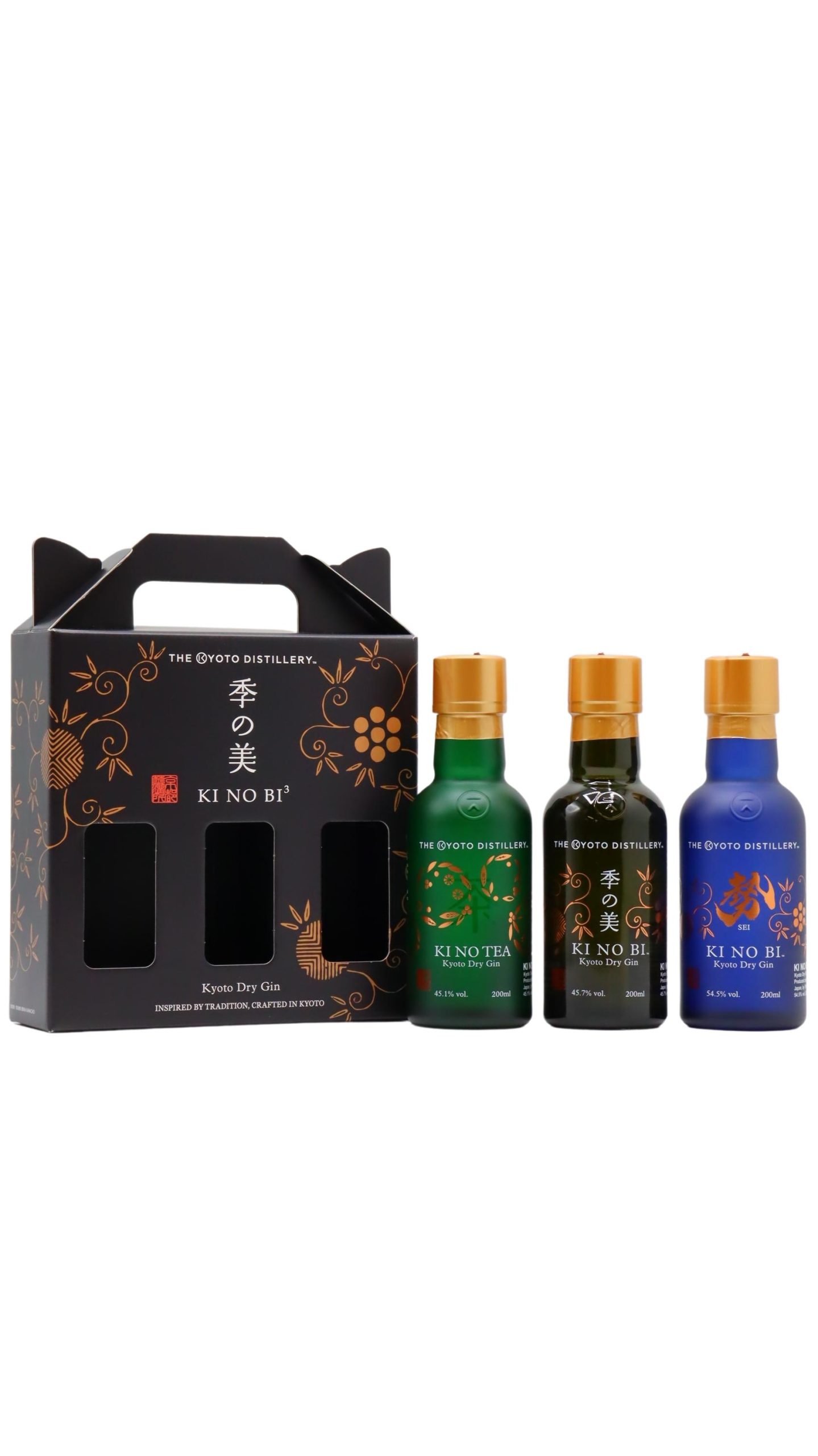 Ki No Bi – Kyoto Japanese Triple Pack 3 x 20cl Gin