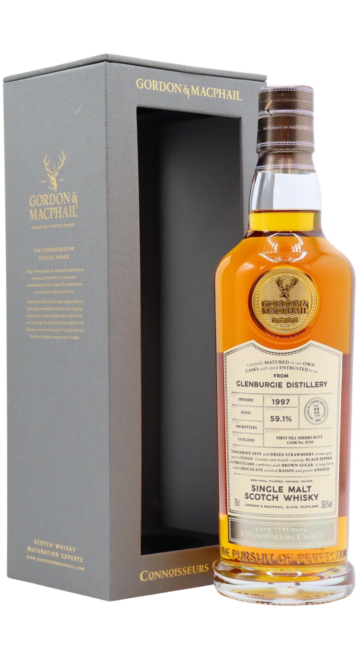 Glenburgie – Connoisseurs Choice Single Cask #8530 1997 22 year old Whisky 70CL