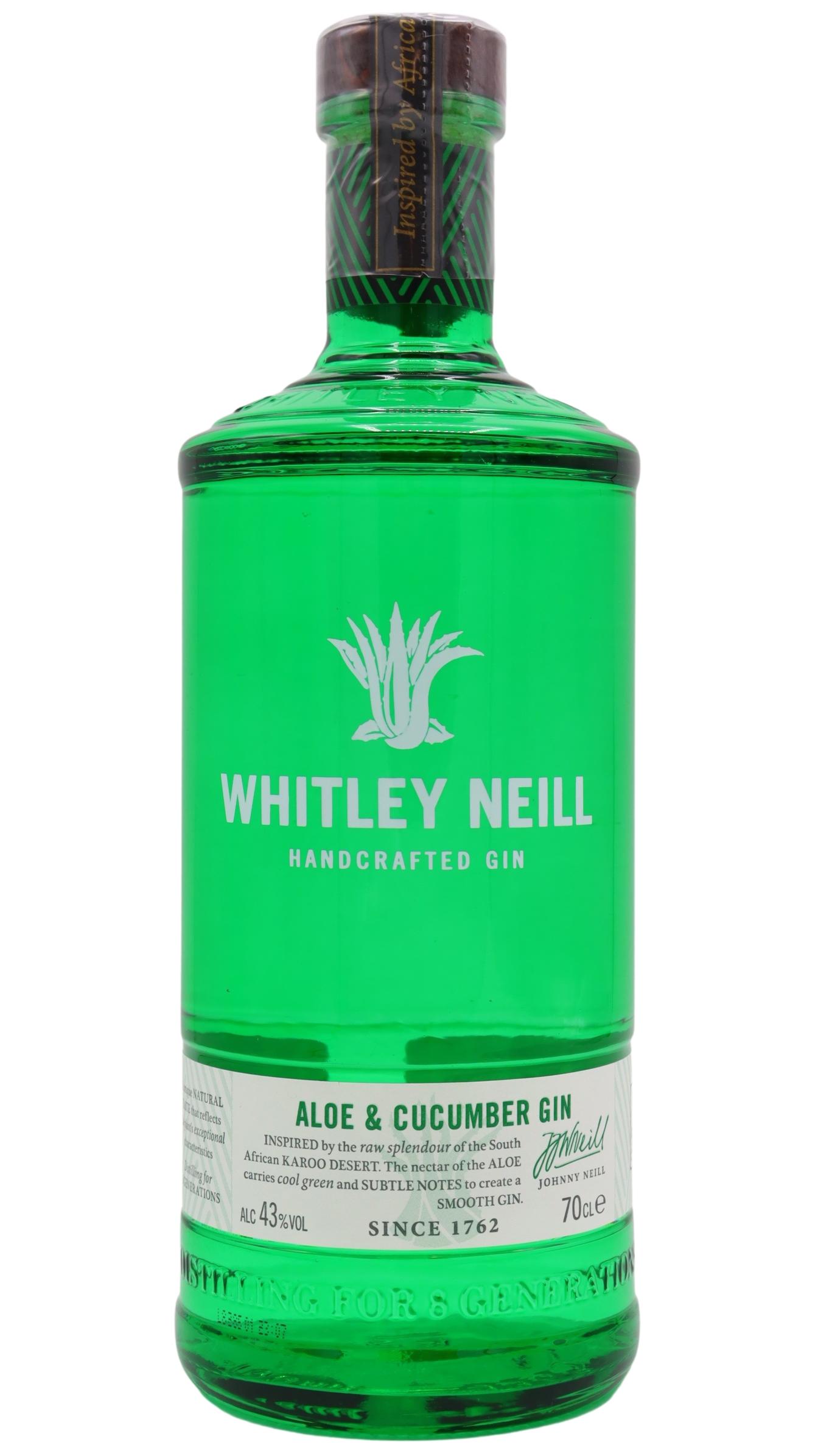 Whitley Neill – Aloe & Cucumber Gin 70CL