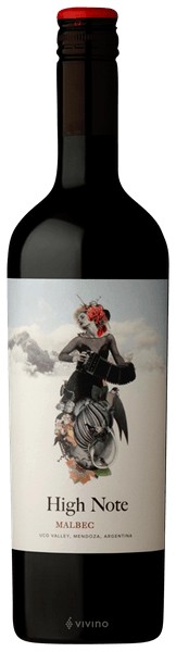 High Note – Elevated Malbec 2019 750ml