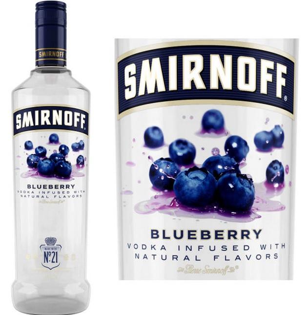 Smirnoff Vodka Blueberry – 750ML